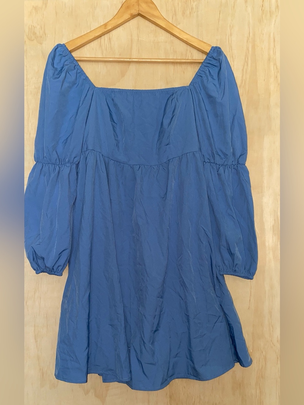 Blue Midi Dress - Unbranded Elegant Fit